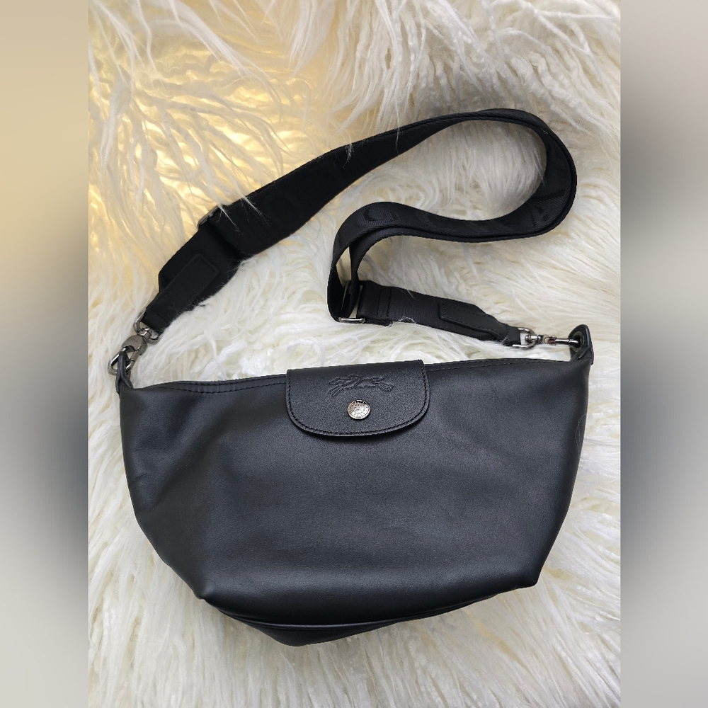 Longchamp Black Crossbody Bag